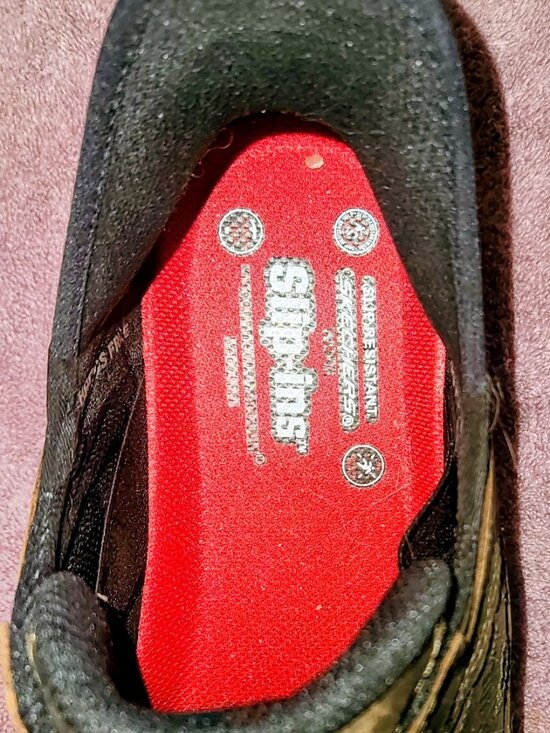 Sketchers Slip on composite toe work shoes. main image 4